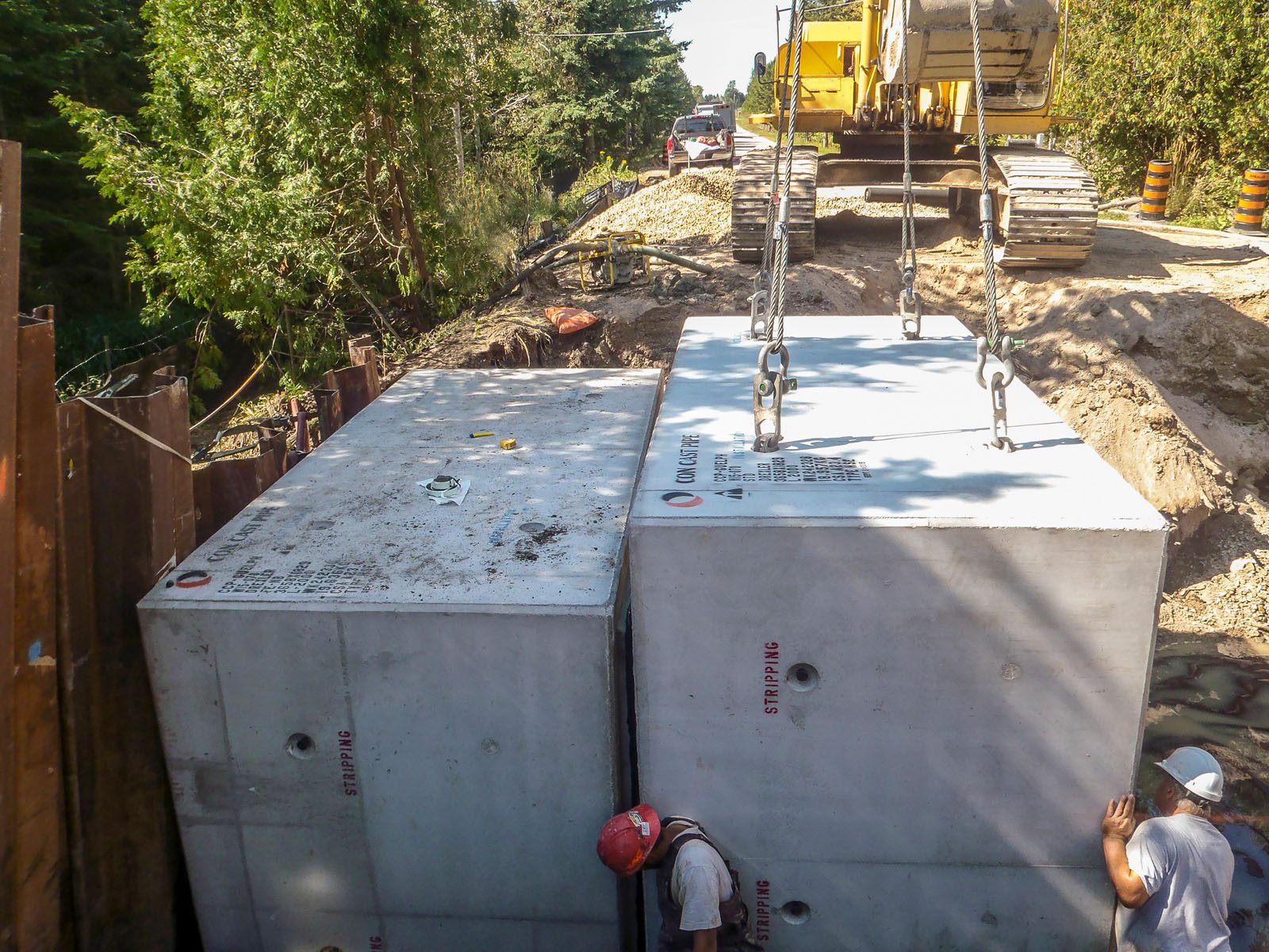 Barefoot Box Culvert Installation