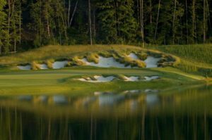 Georgian Bay Club hole near Pond