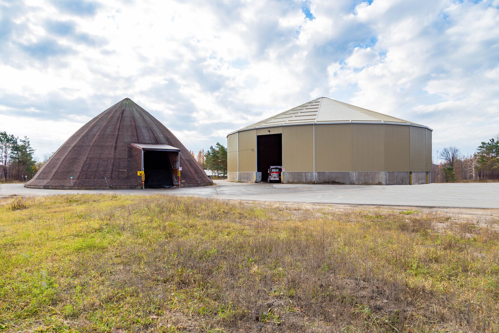 VP Storadome beside Original Cone Dome 2