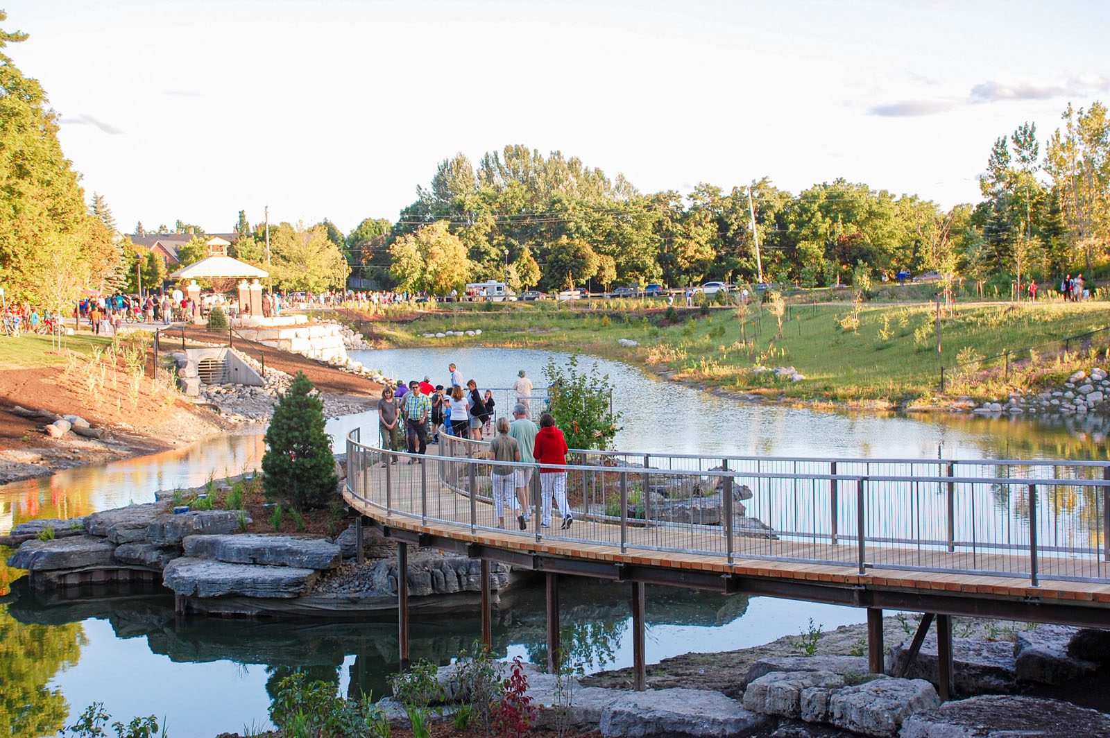 Rumble Pond view on Opening Day