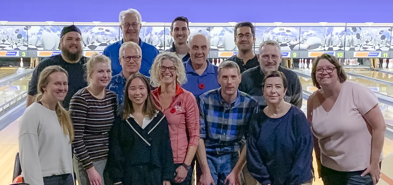 Burnside Bowling Team Photo with Narrow Crop