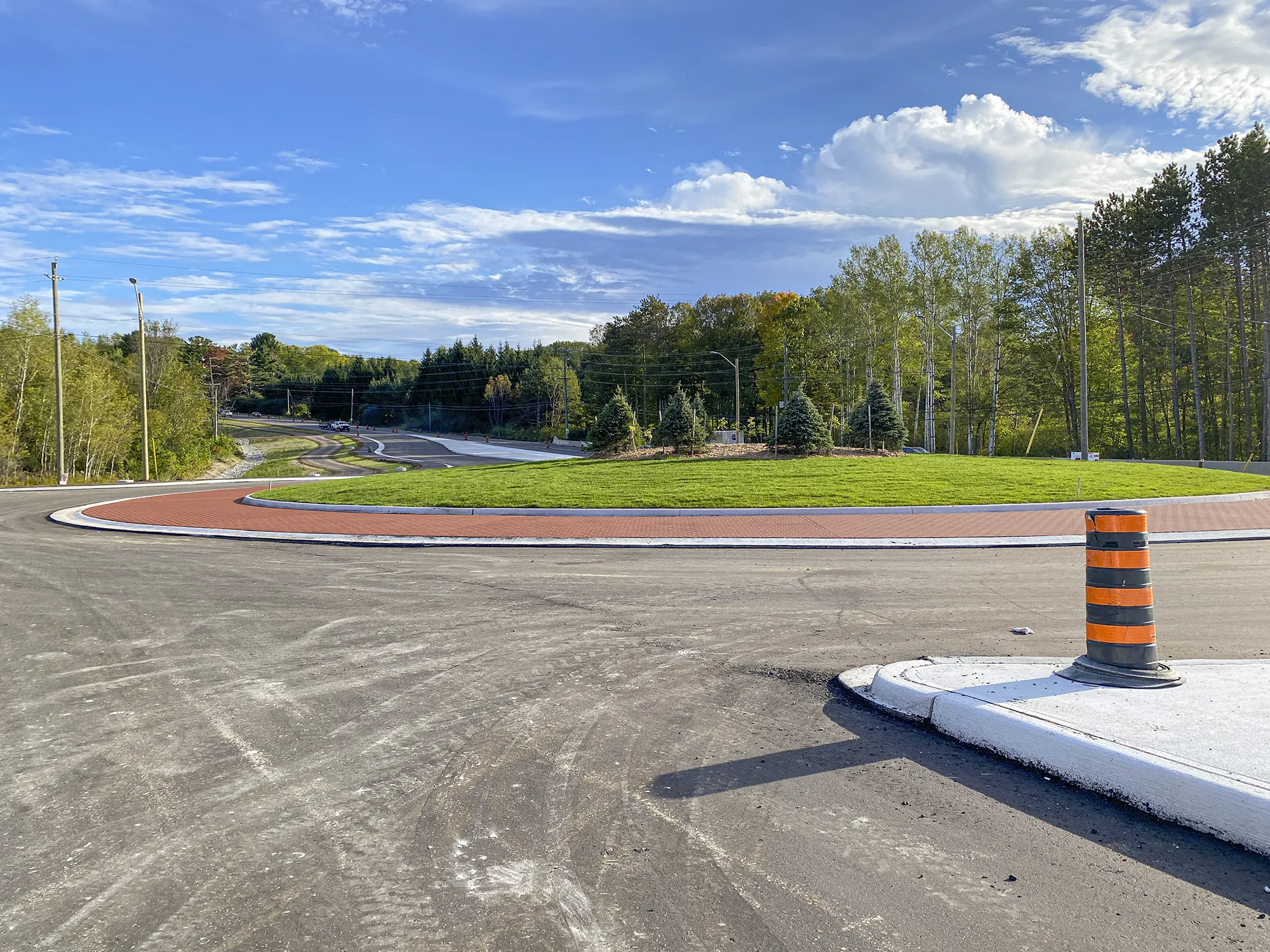 County Road 93 roundabout