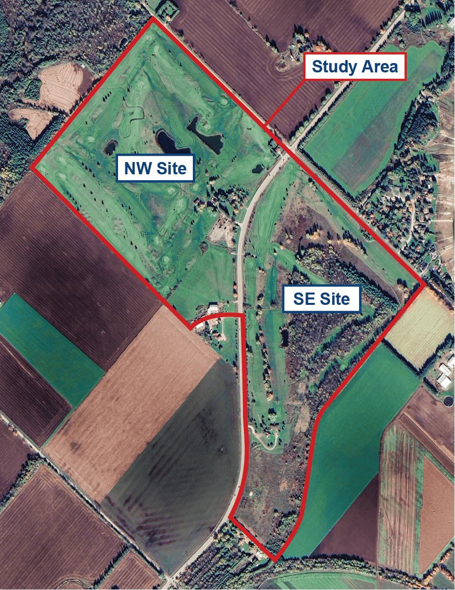 Fergus Environmental Assessment Site Location Map
